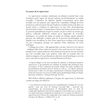 Supervisé et être supervisé