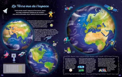 Planète Terre : Atlas Pour Les Enfants : Cartes Et Vidéos Pour