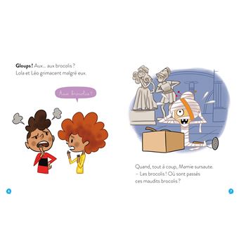 Les folles énigmes de Mamie Momie - Les brocolis maudits GS/CP 5/6 ans