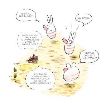 Les parpadouffes et le trésor perdu du capitaine Pélican