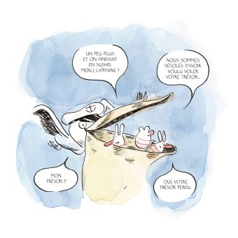 Les parpadouffes et le trésor perdu du capitaine Pélican