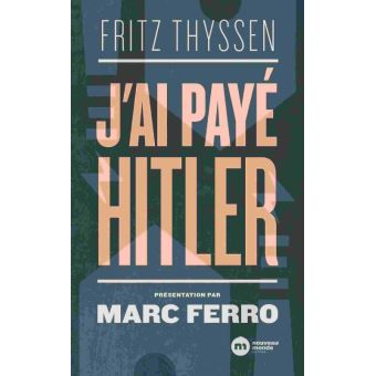 J'ai payé Hitler