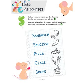 Mon tout premier cahier : Les lettres