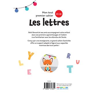 Mon tout premier cahier : Les lettres