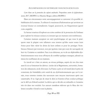 Accompagner les victimes de violences sexuelles