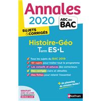 Histoire Géographie Terminale Bac Livre Bd Fnac - 