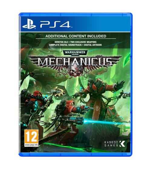 Pochette avant du jeu Warhammer 40000 : Mechanicus PS4
