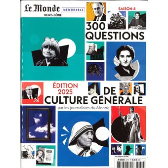 Le Monde HS Mémorable Saison 4 : 300 questions de culture générale