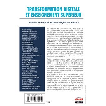 Transformation digitale et enseignement supérieur
