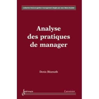 Analyse des pratiques de manager