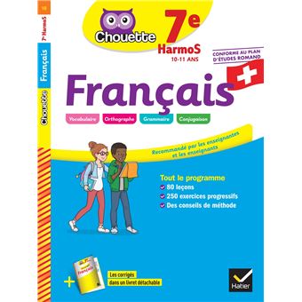 Chouette 7e harmos francais suisse