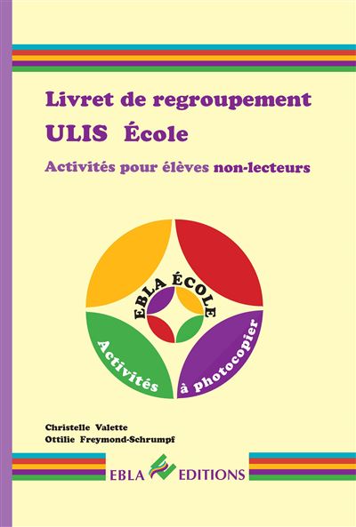 Livret de regroupement ULIS École- non lecteurs