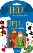 Jeu de cartes bleu