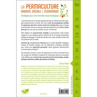 La Permaculture urbaine, sociale et économique - Stratégies pour une transition socio-écologique