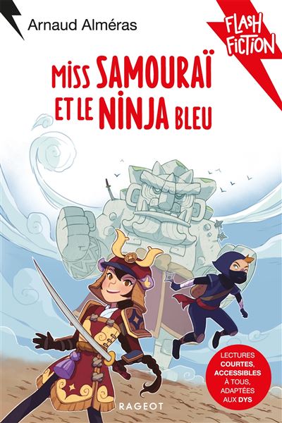 Miss Samouraï et le Ninja bleu - Arnaud Alméras - broché