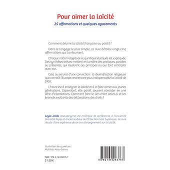 Pour aimer la laïcité