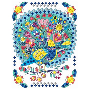 Mosaiques mousse jolis animaux - pochette avec accessoires