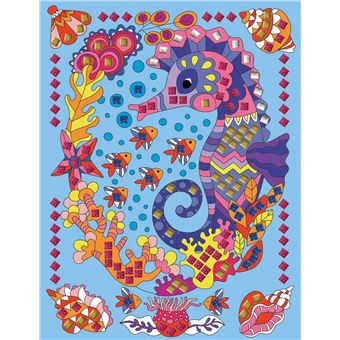 Mosaiques mousse jolis animaux - pochette avec accessoires