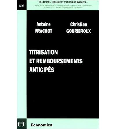 Titrisation et remboursements anticipes