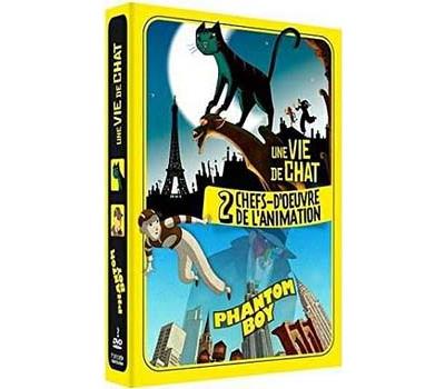 Coffret animation "une vie de chat" + "p
