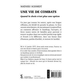 Une vie de combats