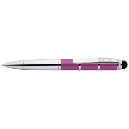Online Balpen/Stylo Bille Piccolo Stylus Metallic Pink