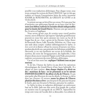 Traduction alchimique du Siphra di Tzeniutha