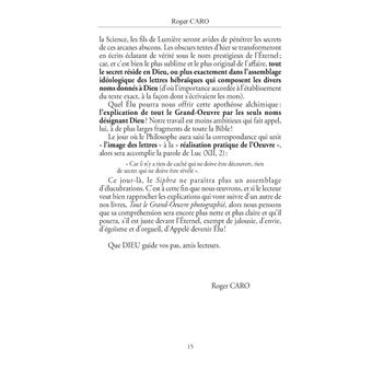 Traduction alchimique du Siphra di Tzeniutha