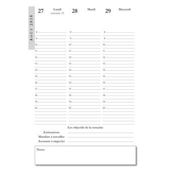 Agenda 2018 - 2019 du Mandataire en Immobilier