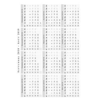 Agenda 2018 - 2019 du Mandataire en Immobilier