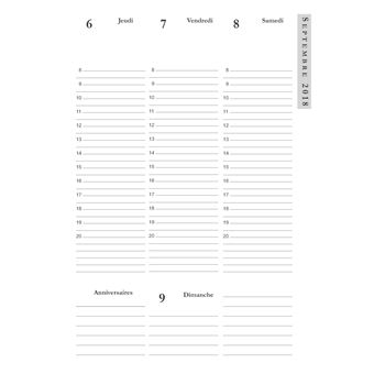 Agenda 2018 - 2019 du Mandataire en Immobilier