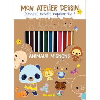 Mon atelier dessin - Animaux mignons