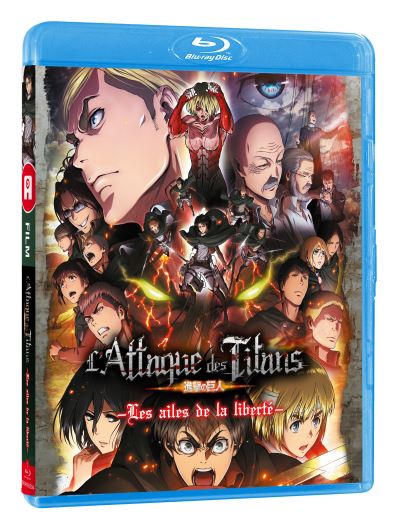 L'Attaque des Titans Film 2 Les ailes de la liberté Blu-ray