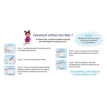 Mon bloc heure du CP au CE2 - Pour devenir imbattable en lecture de l'heure