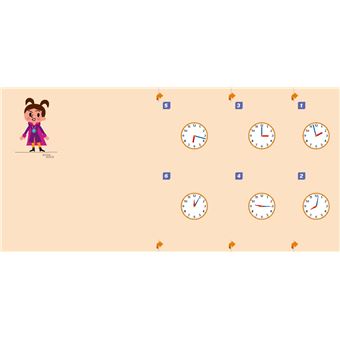 Mon bloc heure du CP au CE2 - Pour devenir imbattable en lecture de l'heure