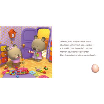 Bébé Koala - Les oeufs de Pâques
