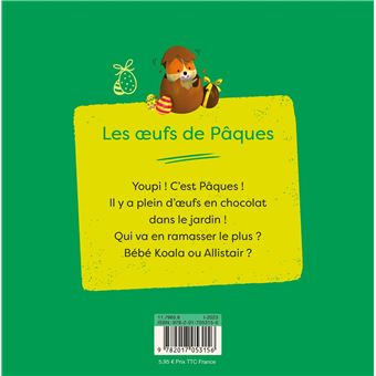 Bébé Koala - Les oeufs de Pâques