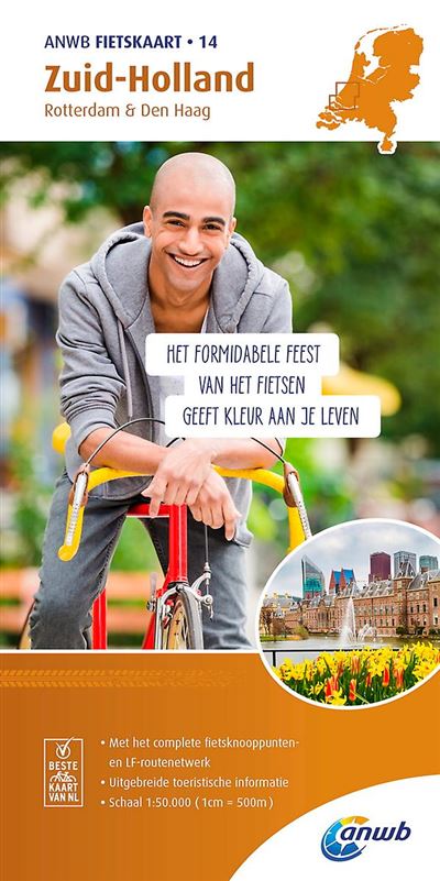 Zuid-Holland, Rotterdam Fietskaart 14