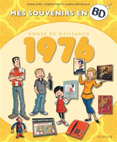 Mes souvenirs en BD - 1976 -  Otrey Samuel - cartonné