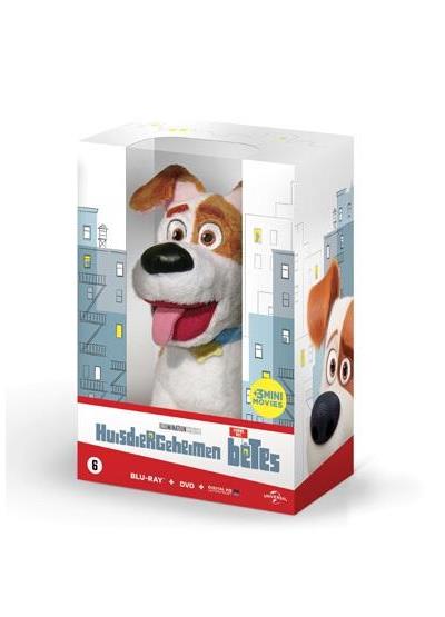 SECRET LIFE OF PETS + PLUCHE-BIL-BLURAY