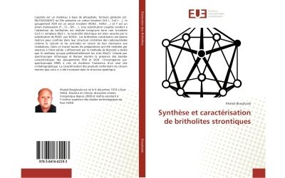 Synthèse et caracterisation de britholites strontiques