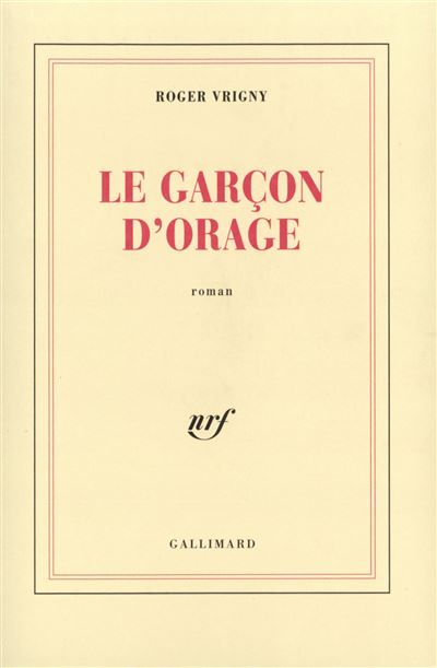 Le garçon d'orage