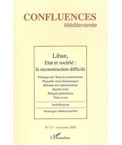 Liban, Etat et société