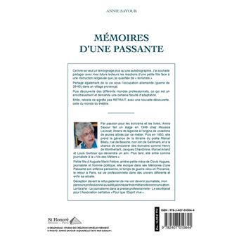 Mémoires d'une passante