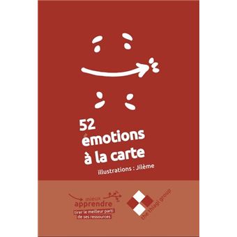 Livret de jeux pour 52 émotions à la carte