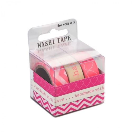 FUJI INSTAX WPS WASHI TAPE PACK - LOVE (3 ROLLS)