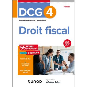 DCG 4 - Droit fiscal - Fiches 2025-2026