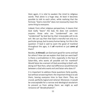 Canvas of a method of "de-radicalisation"