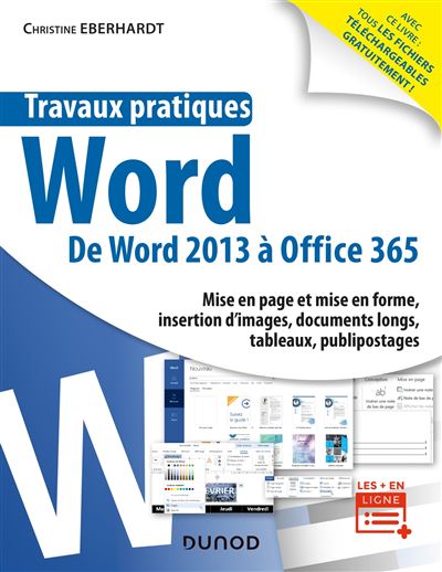 Travaux pratiques word toutes versions 2013 a 2019 et office