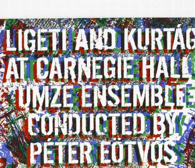 Ligeti et kurtag au carnegie hall